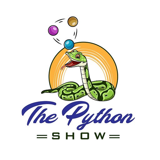 The Python Show logo